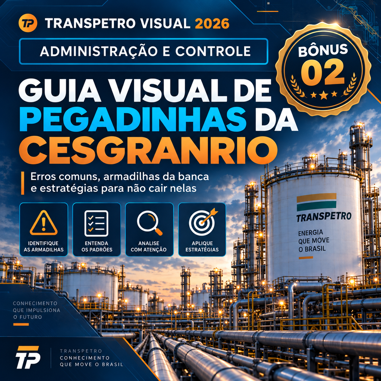 Capa do bônus: Pegadinhas Cesgranrio